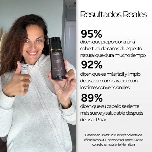 Hamilton Champú Cubrecanas en 10 Minutos