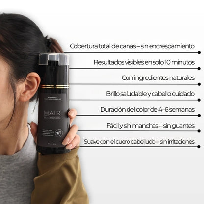 Hamilton Champú Cubrecanas en 10 Minutos