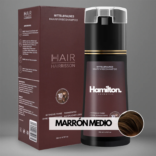 Hamilton Champú Cubrecanas en 10 Minutos