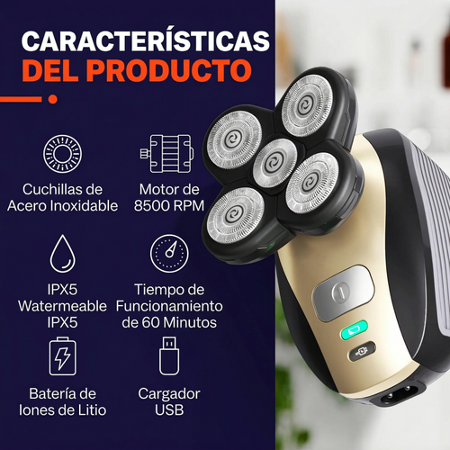 Hamilton FlexSeries - Afeitadora Corporal para Hombre